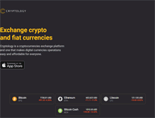 Tablet Screenshot of cryptology.com